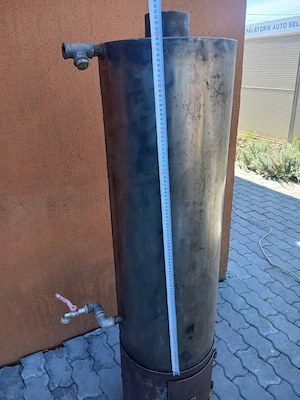 De vânzare boiler inox pe lemne 120 litri - imagine 3