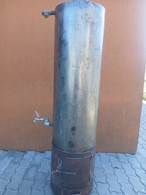 De vânzare boiler inox pe lemne 120 litri - imagine 4