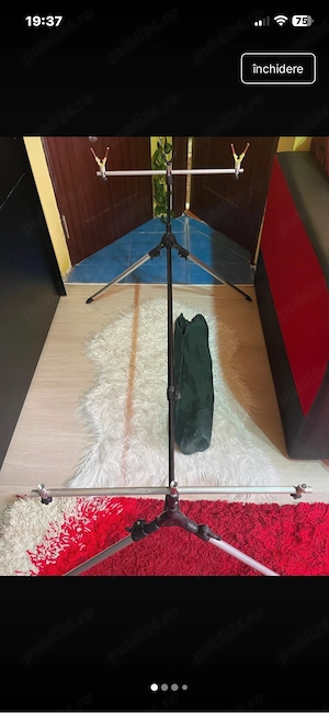 Vand rod pod pentru lansete 3posturi  - imagine 4