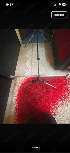 Vand rod pod pentru lansete 3posturi  - imagine 2