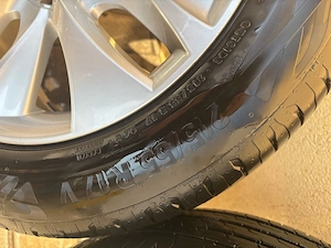 Jante  cu cauciucuri Continental  peugeot citroen dot 2024 ca noi215/55/17 - imagine 3