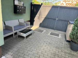 Apartament elegant la casă | 2 dormitoare + living open space | curte proprie  - imagine 13