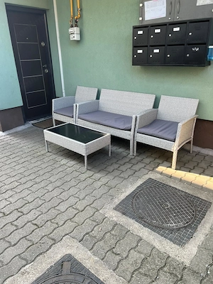 Apartament elegant la casă | 2 dormitoare + living open space | curte proprie  - imagine 12