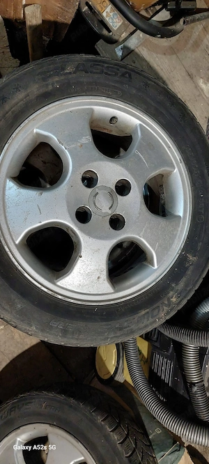 jante opel 4 gauri marime 15 inci cu cauciucuri iarna 650 lei - imagine 6