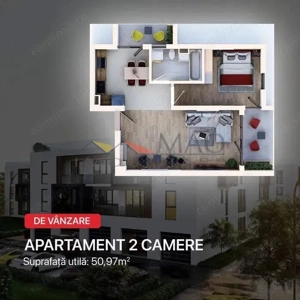 NOU Apartament la cheie + parcare inclusa in pret - imagine 4