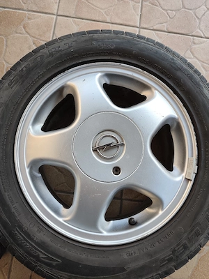 Set 4 jante + cauciucuri vară 195/60 R15 – 4 prezoane