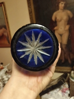 vaza cristal art deco - imagine 2