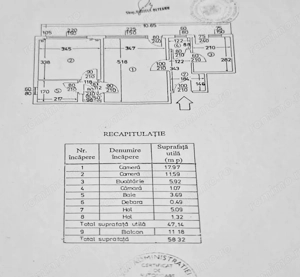 Apartament cu 2 camere, Domenii, etaj 5, reabilitat, metrou 1Mai - imagine 10