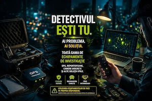 DETECTIVI PARTICULARI Timisoara Vindem Inchiriem echipamente detectivi