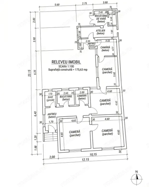 Casă 175 mp de renovat, teren 669 mp, toate utilitățile, zona Freidorf
