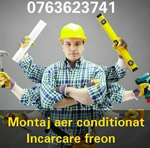 Montaj aer condiționat încărcare cu freon - imagine 3
