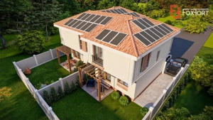 Proiect modern in stil mediteranean cu 4 camere - Giroc - imagine 2