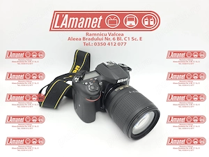 Camera Foto DSRL Nikon D7200 24MP CMOS Obiectiv Nikon DX 18-105mm 5687 Cadre Stare Excelenta