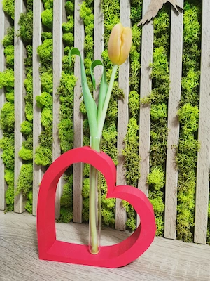 Vaza ornamentala inimioara printata 3d