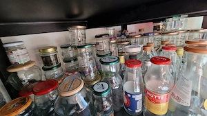 70+ Sticle si Borcane cu capace kefir sana iaurt miere gem muraturi bauturi deosebite Artesana etc