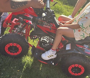 Atv copii pe benzina - imagine 2