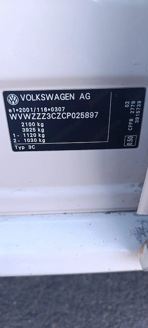 Volkswagen Passat 2.0Tdi - imagine 10