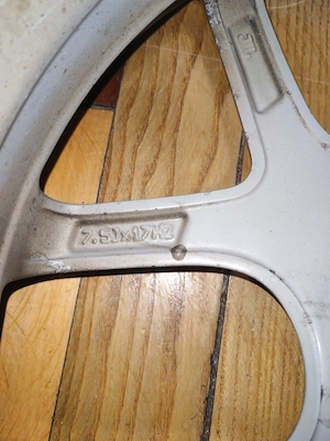 Jante Borbet 17'.   5x108 - imagine 6