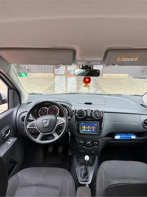 2018 Dacia Lodgy 1.6i benzină plus GPL fabrica, masina buna  - imagine 5