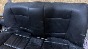 Interior BMW E46 Recaro , sport, piele neagra, complet - imagine 4