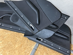 Interior BMW E46 Recaro , sport, piele neagra, complet - imagine 5