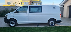 Volkswagen Transporter T5 Model Extra Lung Dubla cabina - imagine 10