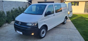 Volkswagen Transporter T5 Model Extra Lung Dubla cabina - imagine 9