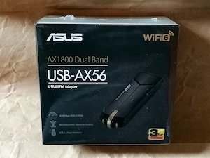 Adaptor Wireless ASUS USB-AX56,AX1800,Wi-Fi 6,nou,sigilat,garantie!