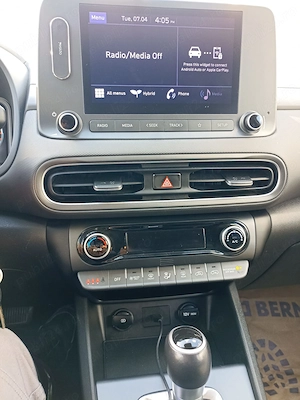 Hyundai Kona Hybrid 2021 Automat 1.6 GDi 141 CP   40.000 km   Garanție 2026 - imagine 9