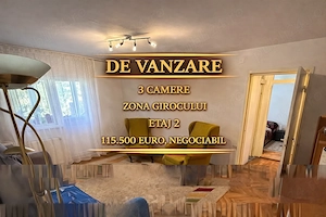 Ocazie!! Girocului | Etaj 2 | Disponibil imediat | Bloc reabilitat termic!!