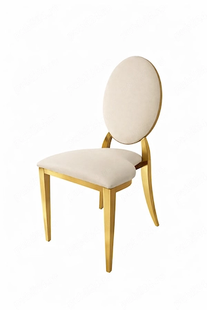 Scaun Washington Luxury   Auriu + Catifea - Stivuibil