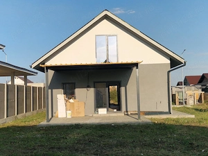 Casă modernă P+1 pe structură metalică   140 mp, teren 640 mp - imagine 2