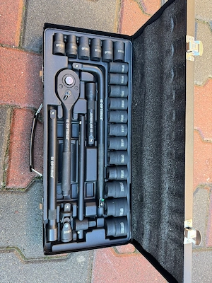 Trusa scule chei tubulare clicket impact forta 1/2 24 piese - imagine 3