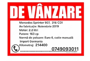 mercedes sprinter 316 - imagine 4