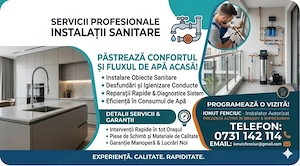 Servicii Instalatii Sanitare