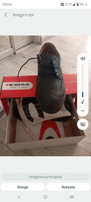 Pantofi protectie noi