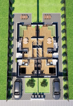 Jumate de duplex P+1 cu 4 camere de vanzare, Giarmata Vii - imagine 12