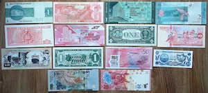 14 bancnote din 14 tari America de Nord Centrala si de Sud UNC impecabile - imagine 2