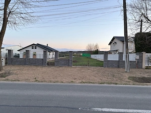 Teren Loc casa Vernesti, Buzau la sosea, 1000 mp, Curent, Apa, Gaze, Gard