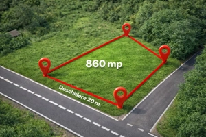 OKAZIE! 850 mp | Teren Intravilan | Alba Micesti | d=20 m| Utilitati | Panoramic