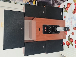 Boxe Genius 5.1 5050 V2, 150 W, Cherry(wood)