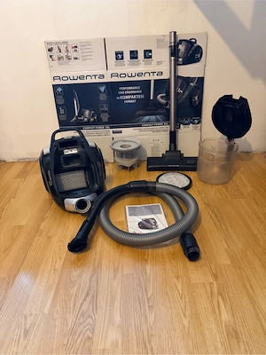 Aspirator fara sac ROWENTA Compact Power XXL RO4825EA, 2.5l, 550W, 75dB, negru-argintiu - imagine 4