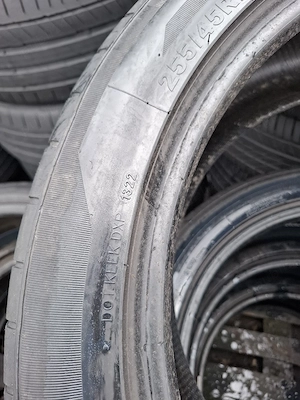 vand 4 anvelope 255 45 20 bune fara defecte dot 2022 - imagine 6