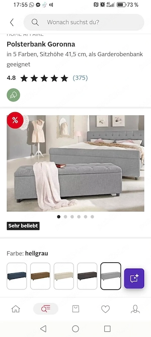 Băncuță pt pat de vânzare 