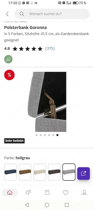 Băncuță pt pat de vânzare  - imagine 4