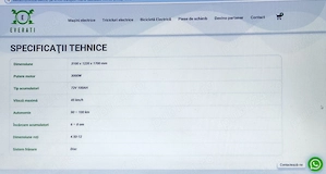 Cvatriciclu electric - imagine 3