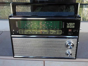 Radio VEF 206 portabil,vintage rusesc 1975,Rusia USSR URSS Csi