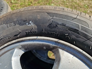 Set 4 Roti Complete Triangle 185/60 R14 - Jante Aliaj 4x100  - imagine 3