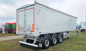 Semiremorci cereale ZASLAW -bena  ALUMINIU - Vol. 55-60 m3 - 35.800 EURO ! OFERTA SPECIALĂ 2026 !! - imagine 3