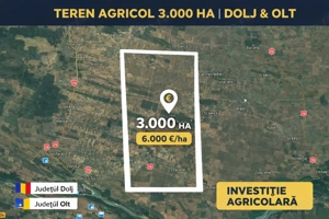 PORTOFOLIU AGRICOL PREMIUM 3.000 HA SUDUL ROMÂNIEI OPORTUNITATE INVESTIȚIONALĂ - imagine 2